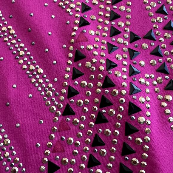 Lipsy London Bodycon Dress Women US 8 Pink Evening Sleeveless Barbiecore Party - Picture 12 of 14